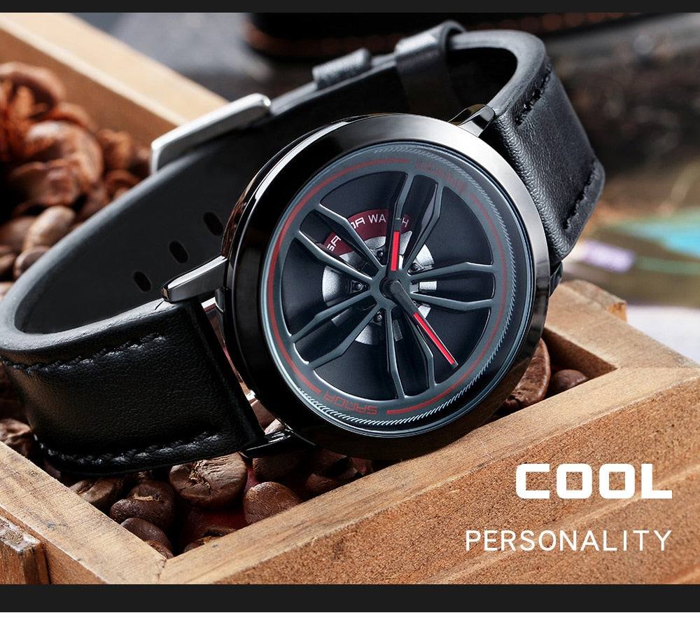 Rotating Car Wheel Wrist Watch for Men - Premium Watches from Dressmycell.com - Just $40.00! Shop now at Dressmycell.com Rotating Car Wheel Wrist Watch for Men - Premium Watches from Dressmycell.com - Just $40.00! Shop now at Dressmycell.com